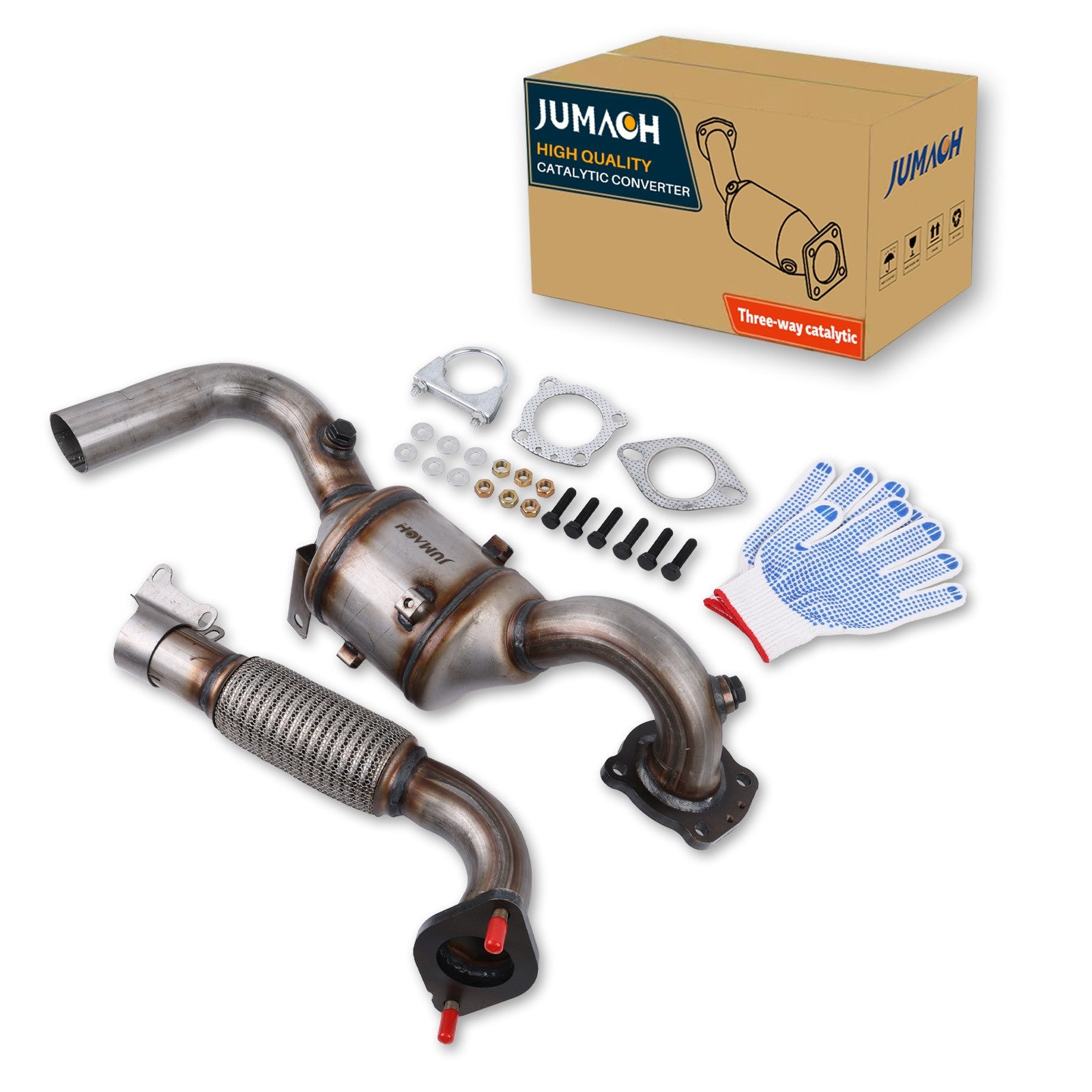 Catalyst Fits Ford Focus Petrol MONDEO V Hatchback 2012-17 125HP 1.0 EcoBoost